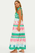 Beach Riot Cami Dress in Tropical Palm