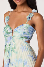 ASTR The Label Emese Floral Cutout Maxi Dress