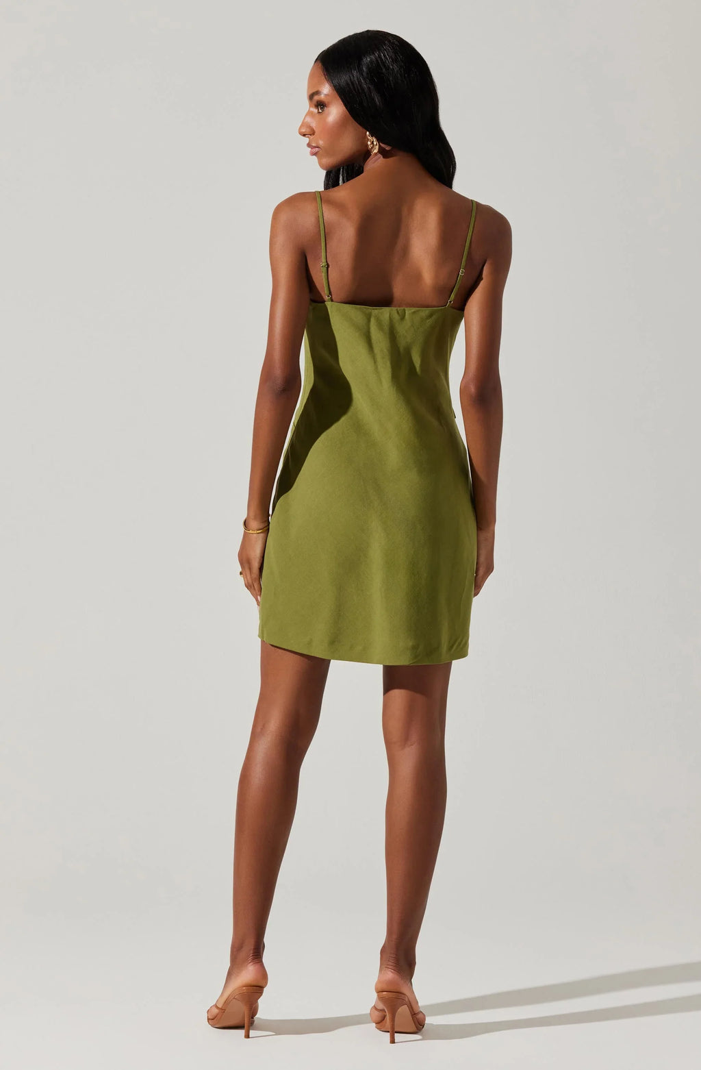ASTR The Label Isadora Draped Mini Dress