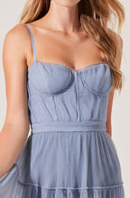 ASTR The Label Mireya Bustier Tulle Maxi Dress