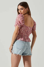 ASTR the Label Nayeli Floral Print Top