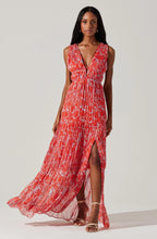 ASTR The Label Pescadero Pleated Maxi Dress