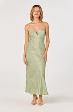 ASTR The Label Tyla Satin Bias-Cut Maxi Dress
