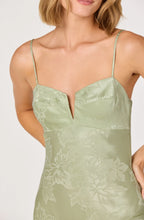ASTR The Label Tyla Satin Bias-Cut Maxi Dress