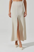 ASTR The Label Vitella Satin Maxi Skirt