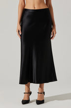 ASTR The Label Windey Satin Maxi Skirt