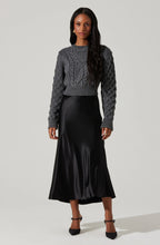 ASTR The Label Windey Satin Maxi Skirt