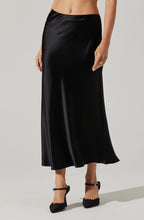 ASTR The Label Windey Satin Maxi Skirt