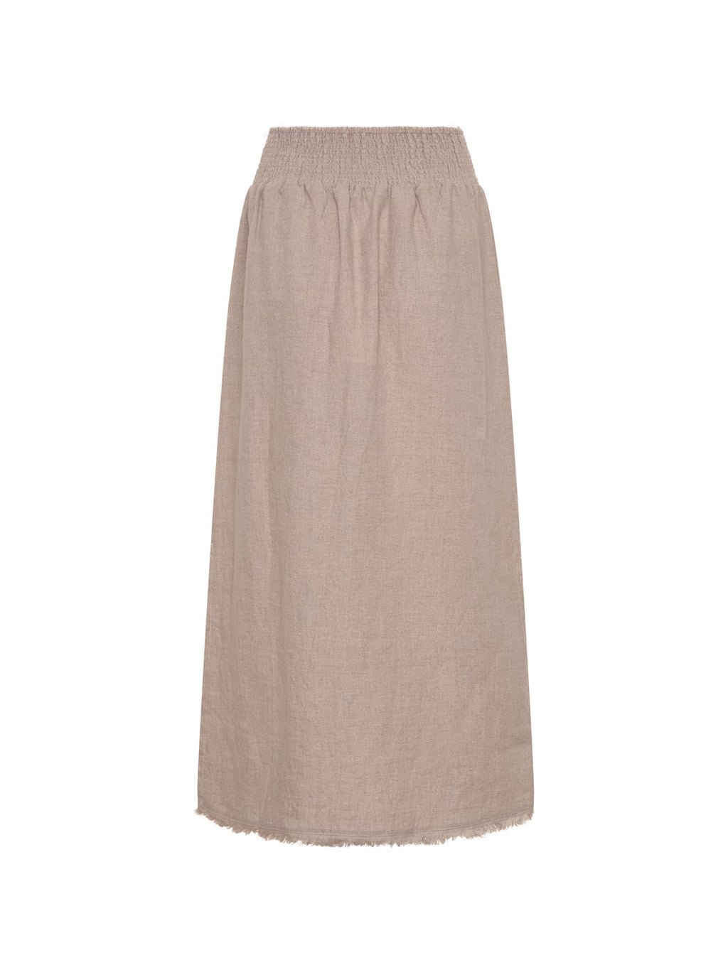 Aurora French Linen Skirt Flax
