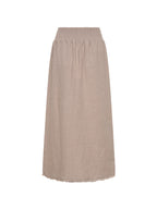 Aurora French Linen Skirt Flax
