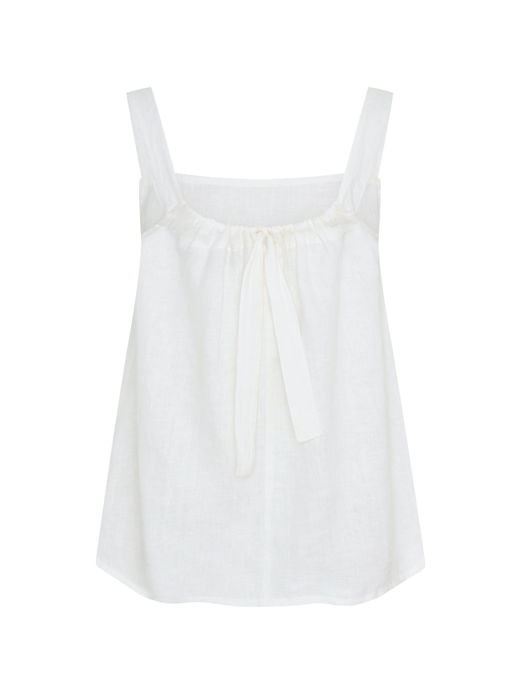 Soella French Linen Top Coconut