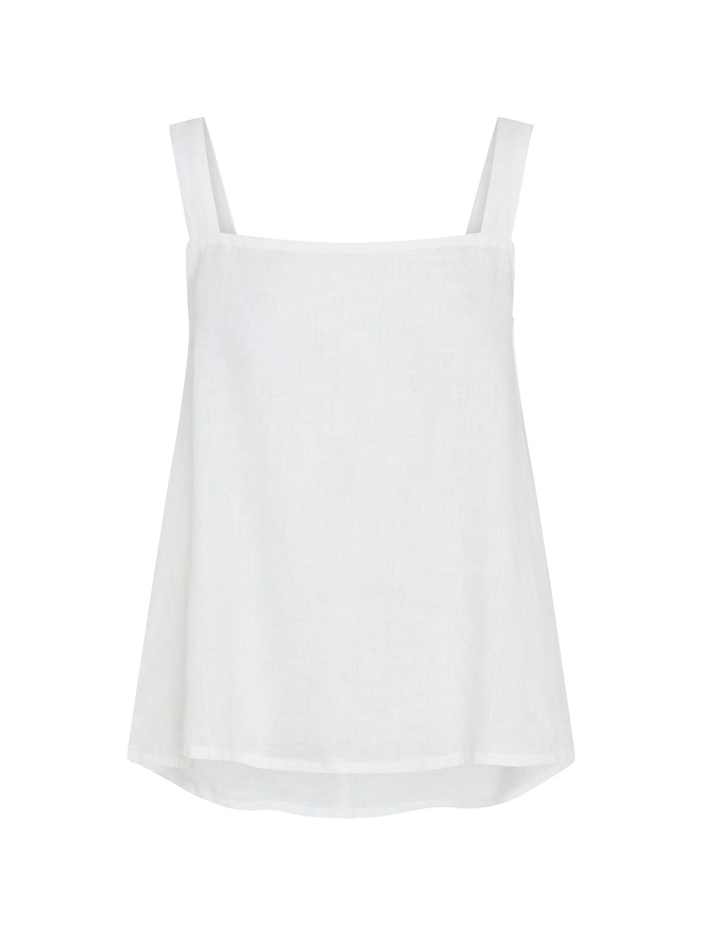 Soella French Linen Top Coconut