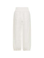 Sadhu French Linen Pants White