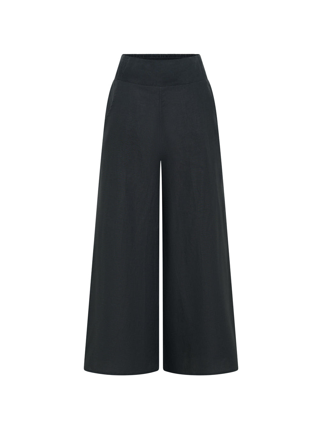Portillo French Linen Pants Charcoal