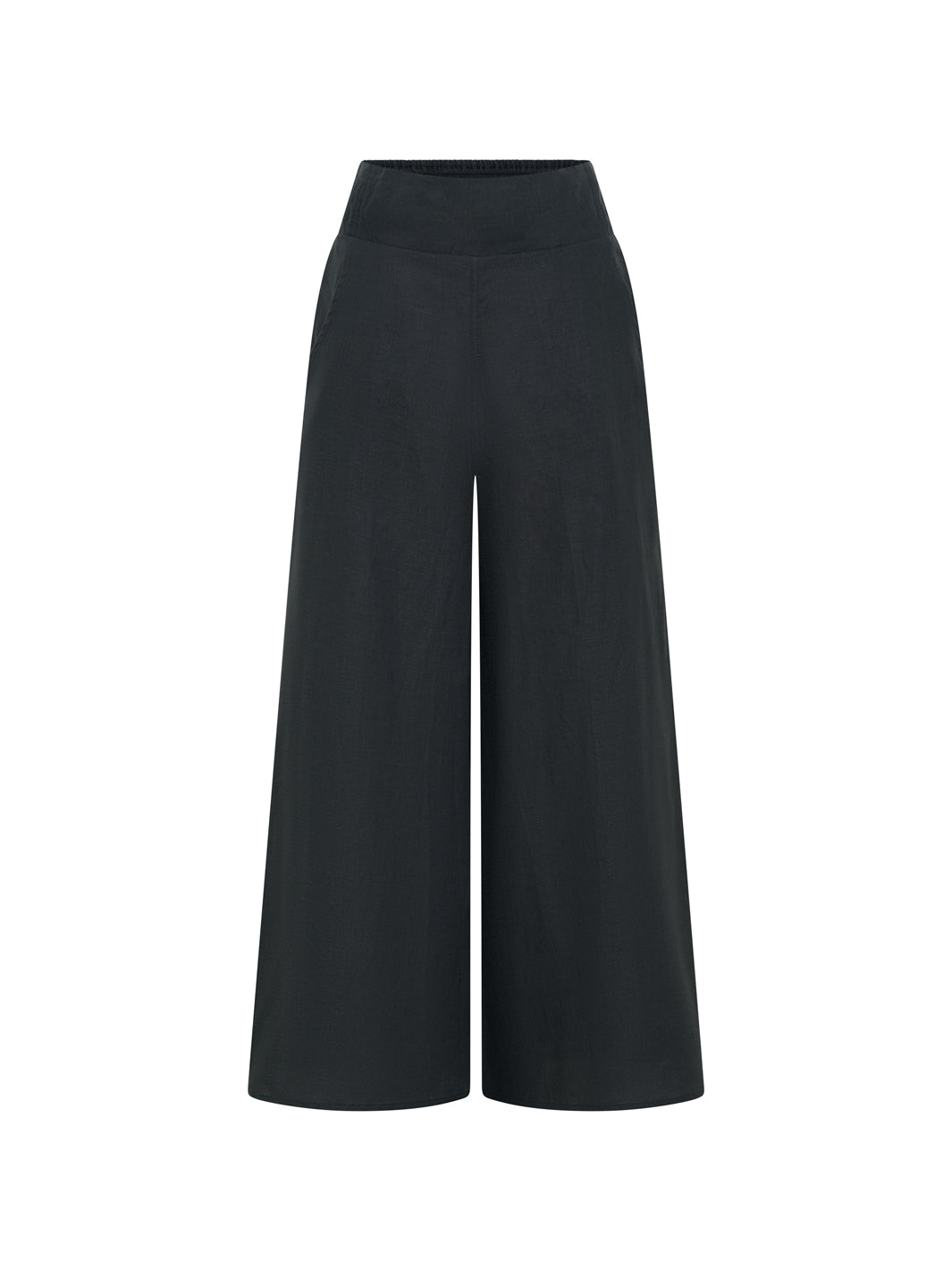 Portillo French Linen Pants Charcoal