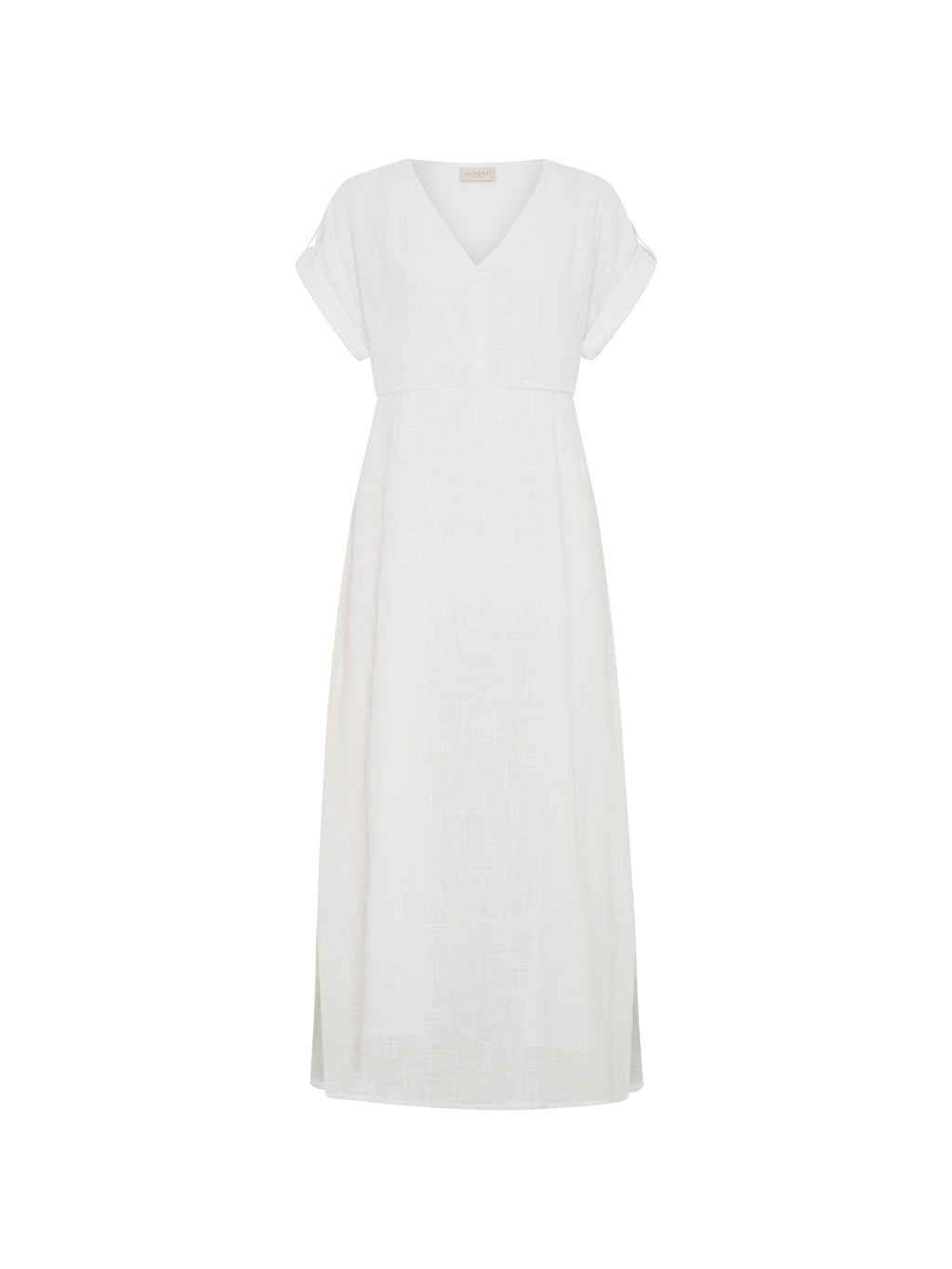 Catalina Cotton Dress White