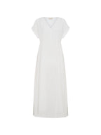 Catalina Cotton Dress White