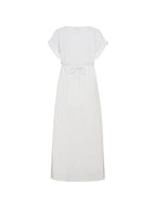 Catalina Cotton Dress White