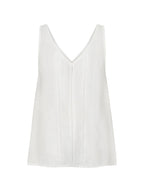 Giana French Linen Top White