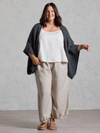 Bloom Cotton Shrug Charcoal