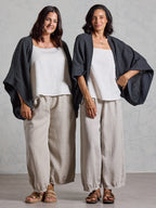 Bloom Cotton Shrug Charcoal