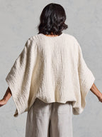 Bloom Cotton Shrug Ecru
