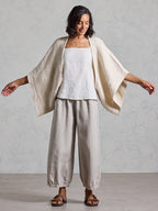 Bloom Cotton Shrug Ecru