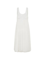 Del Monte Midi Cotton Dress Coconut