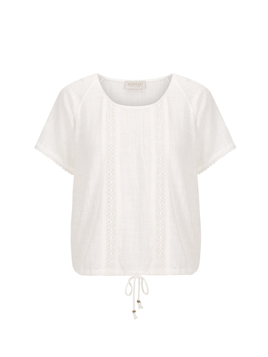 Daisy Organic Cotton Blouse Ivory