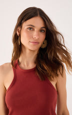 Dress To Ribbed Tank Top