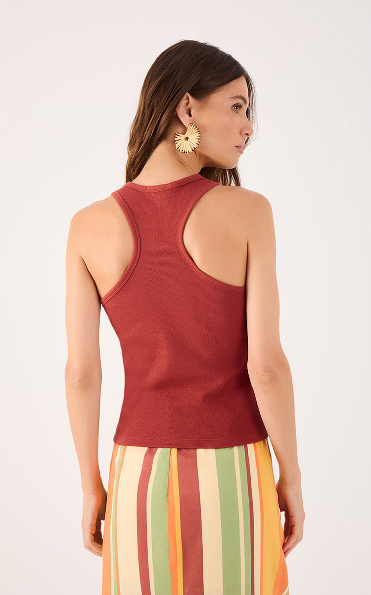 Dress To Ribbed Tank Top
