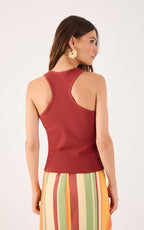 Dress To Ribbed Tank Top