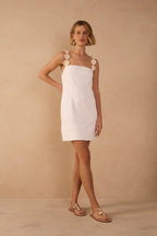 Dress To Embroidered Strap Mini Dress