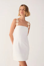 Dress To Embroidered Strap Mini Dress