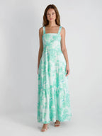 French Connection Cooper Linen Sophie Fleur Maxi Dress