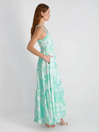 French Connection Cooper Linen Sophie Fleur Maxi Dress
