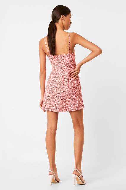 French Connection Elao Printed Whisper Sweetheart Dress