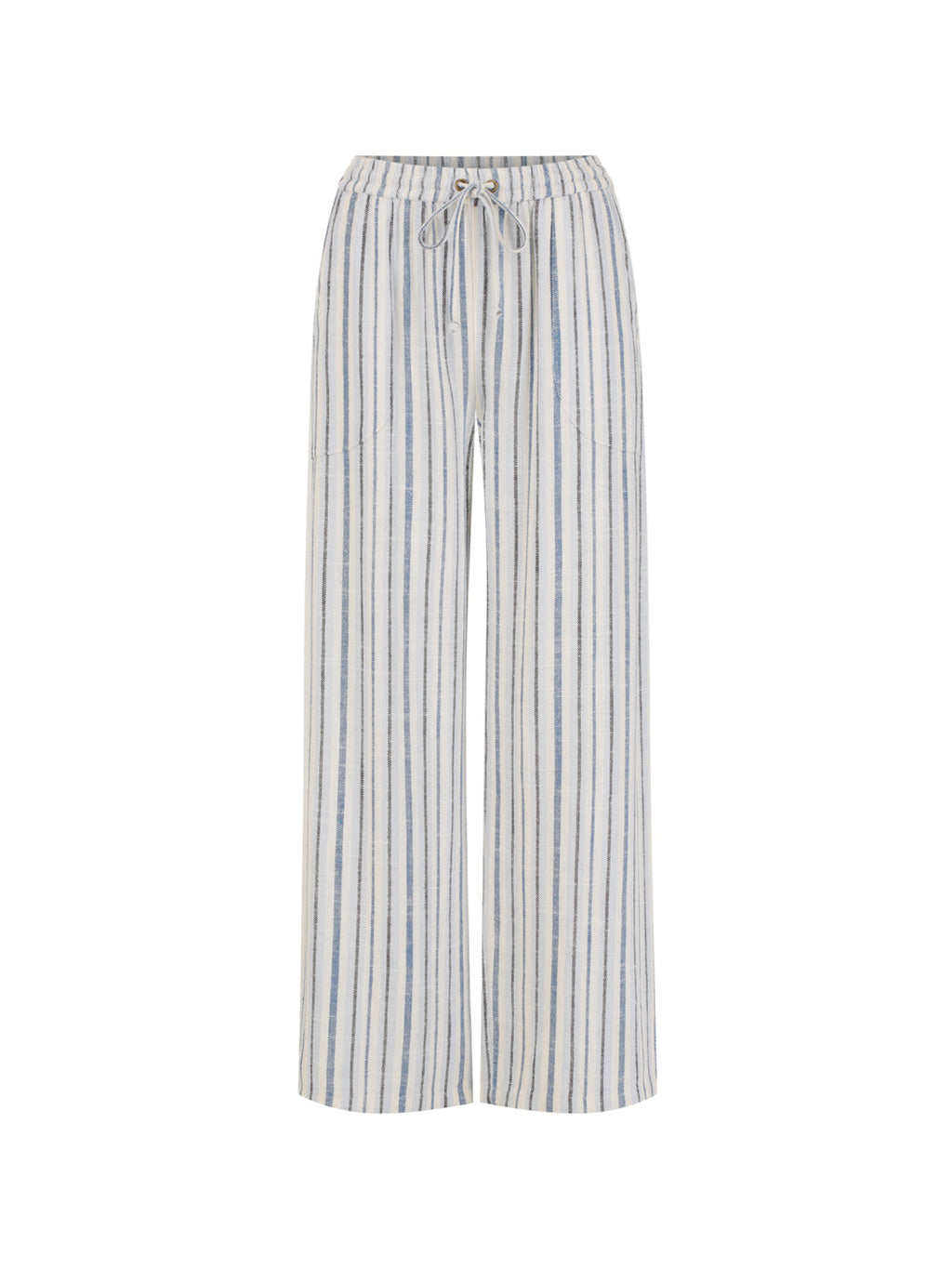 Jolie Linen Blend Pants Coastal Blue