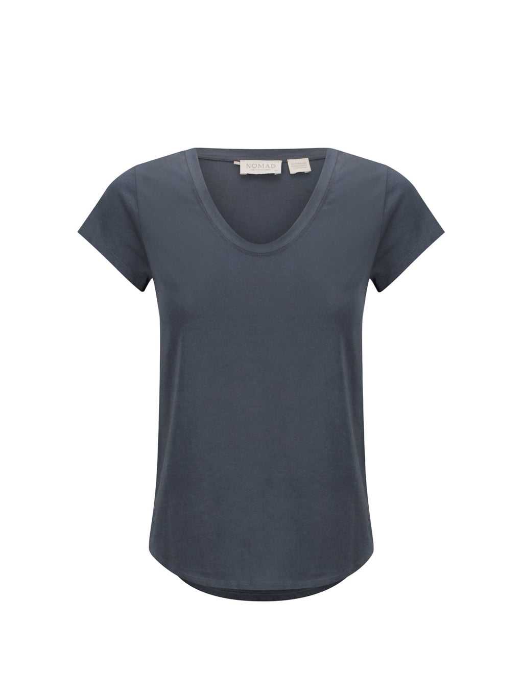Leura Cotton T-Shirt Charcoal
