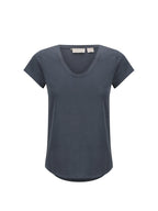 Leura Cotton T-Shirt Charcoal
