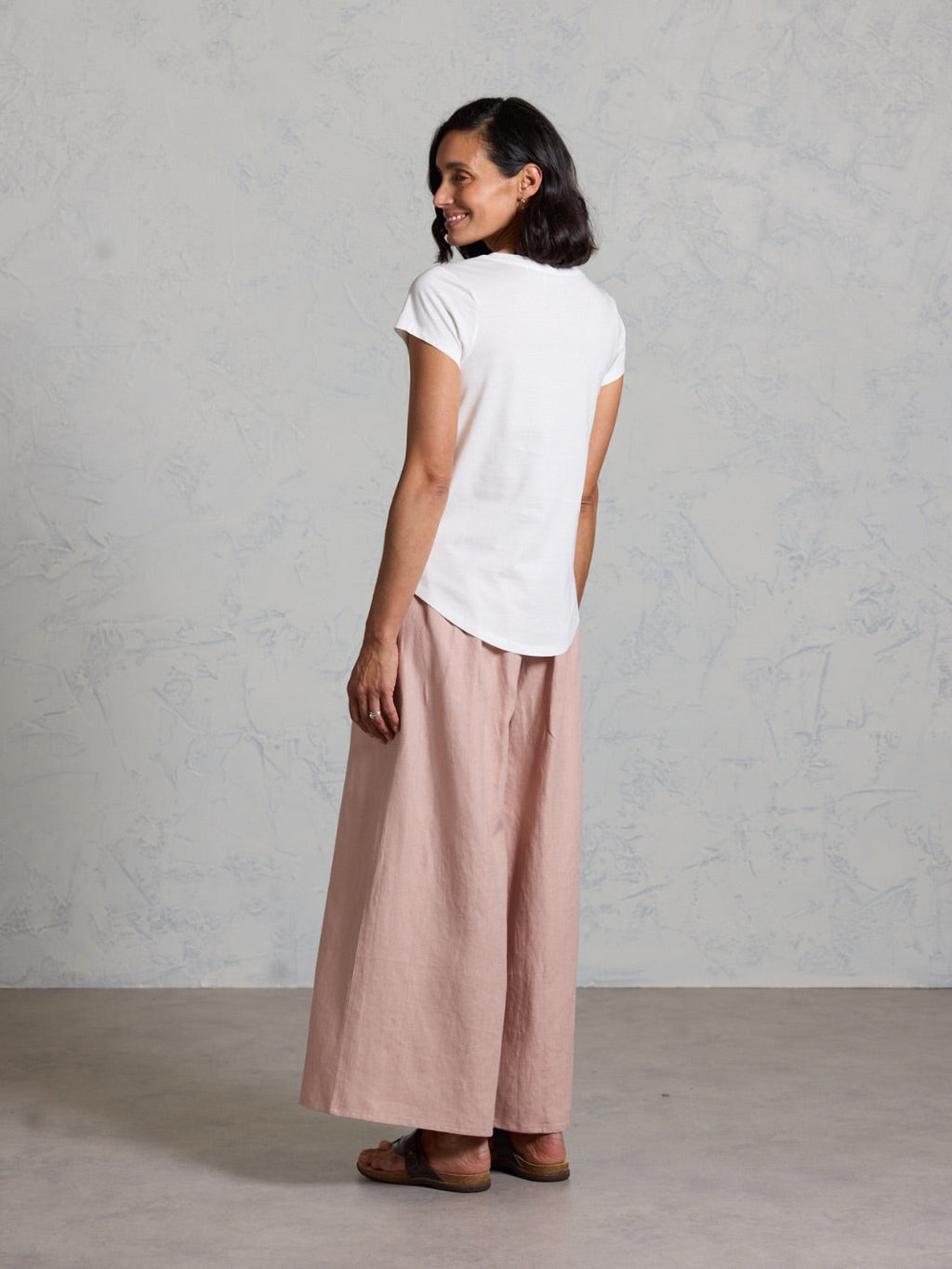 Leura Cotton T-Shirt Coconut