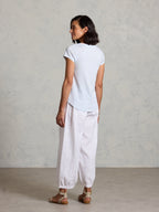 Leura Cotton T-Shirt Serene Blue