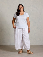Leura Cotton T-Shirt Serene Blue
