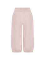 Marrakech French Linen Cropped Pants Dusty Pink