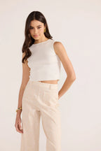 Minkpink Claire Knit Crop Top