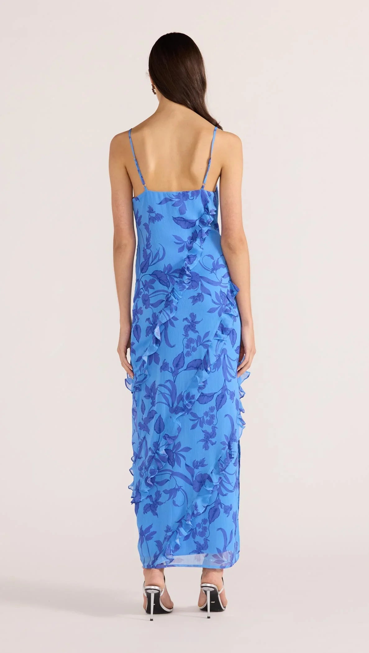 Minkpink Jeanne Ruffle Maxi Dress
