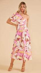 Minkpink Kali One Shoulder Dress