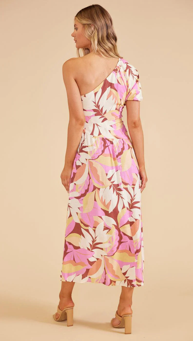Minkpink Kali One Shoulder Dress