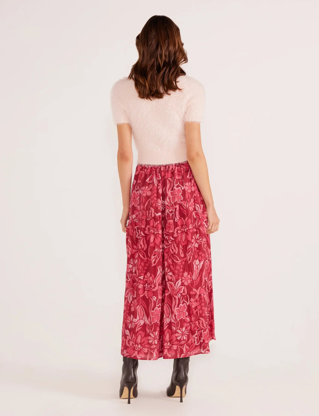 Minkpink Mae Tiered Midi Skirt