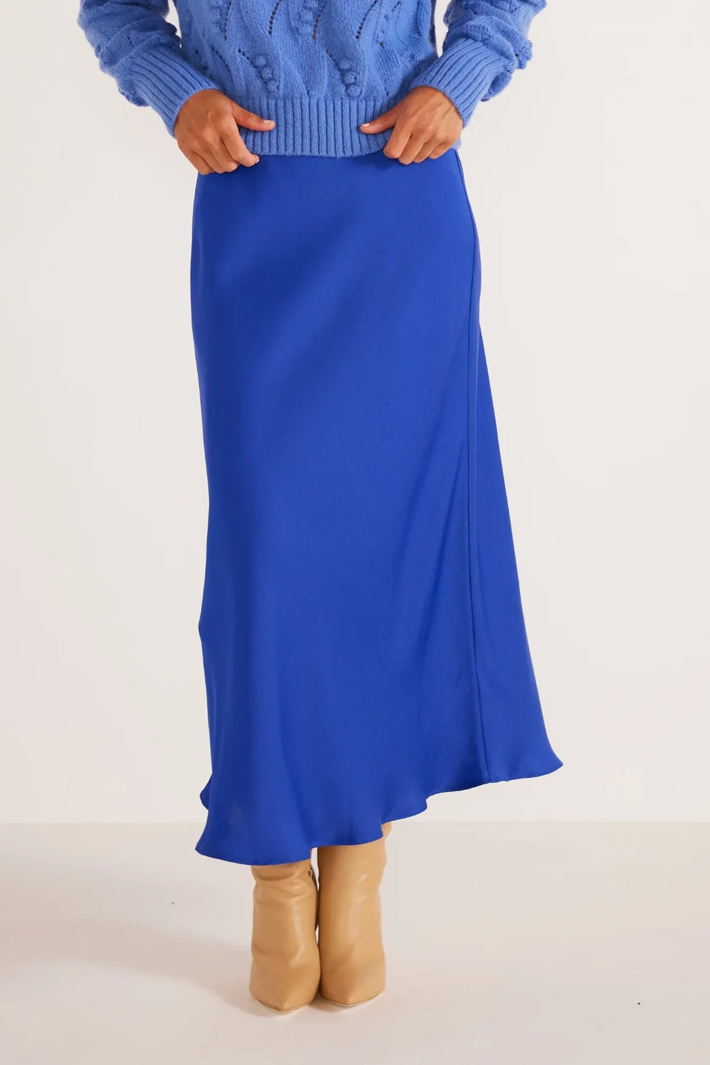 Minkpink Olivia Bias Skirt